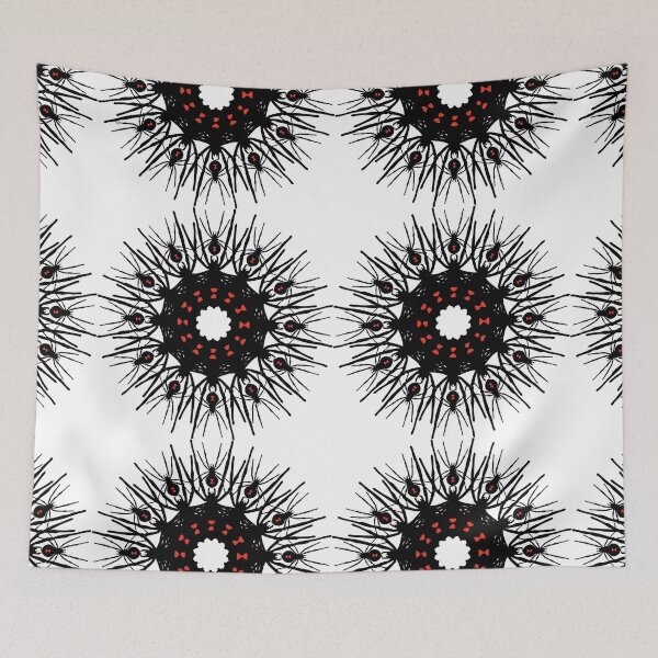 Item preview,   Realistic Black Spider Realistic Insect Graphic Art Print designed and sold by hepopatterns.