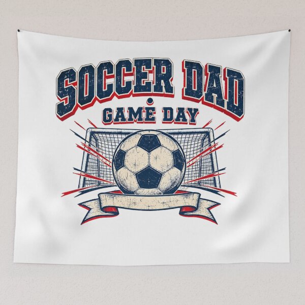Item preview, Dad Game Day – Vintage Retro Soccer  designed and sold by freshwear design.