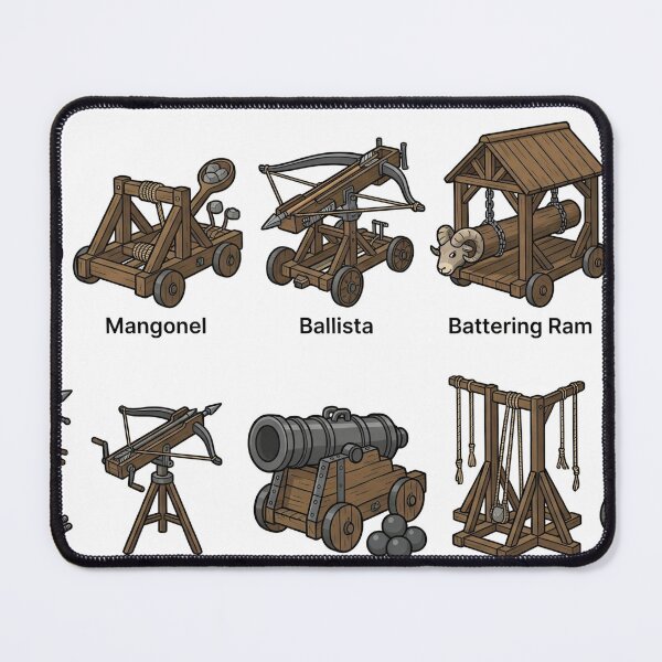 Item preview, Medieval Siege Weapons Collection – Trebuchet, Ballista, Catapult & Ancient War Machines designed and sold by FanCThis.