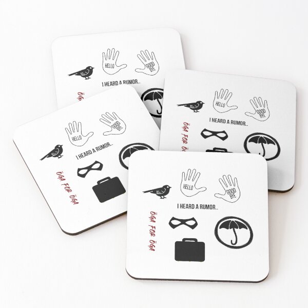 Item preview, Umbrella Academy Sticker Pack designed and sold by kainoa-dodd.