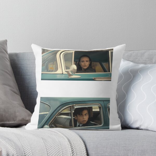 Item preview, Vanya And Five Drive Past Each Other Umbrella Academy Meme Template designed and sold by kainoa-dodd.