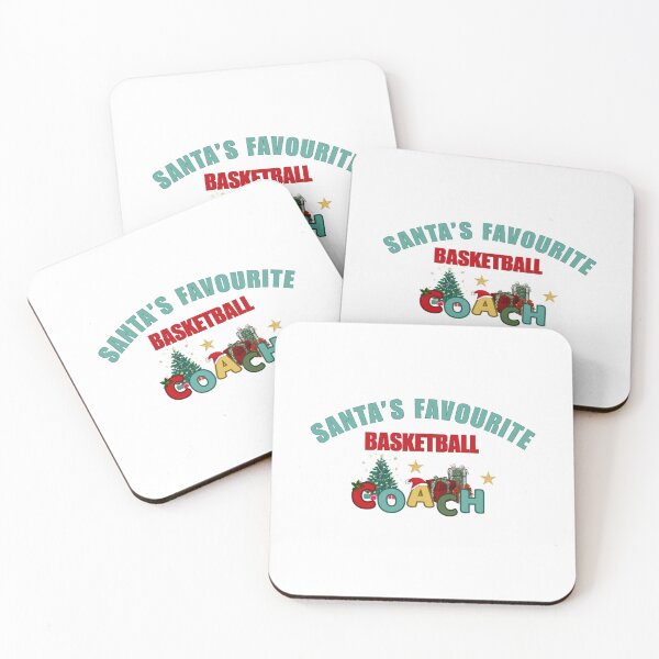 Item preview, Santa's Favourite Basketball Coach designed and sold by DixieGirlStudio.