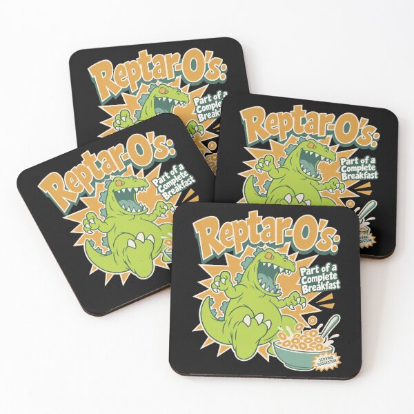 Item preview, Reptar-O's Part Of A Complete Breakfast Tee designed and sold by CerealBoxInk.