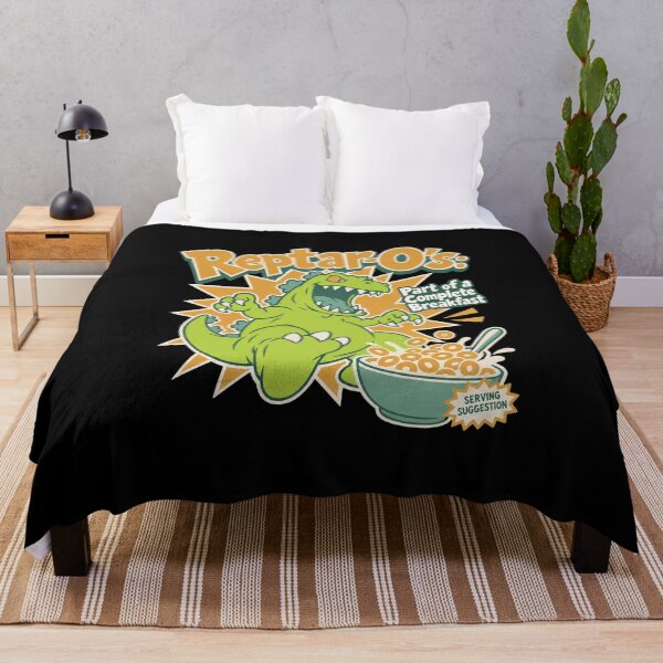 Item preview, Reptar-O's Part Of A Complete Breakfast Tee designed and sold by CerealBoxInk.