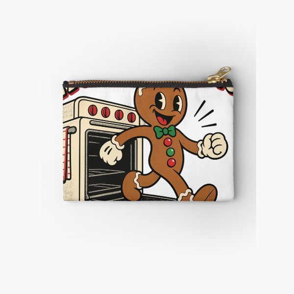 Item preview, Fresh Out the Oven Funny Gingerbread Man Retro Cartoon designed and sold by codex401.