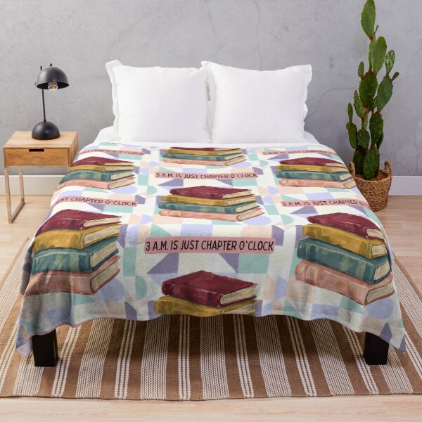 Item preview, 3 AM Is Chapter O'Clock - Funny Late Night Reader designed and sold by ZenReiArt.
