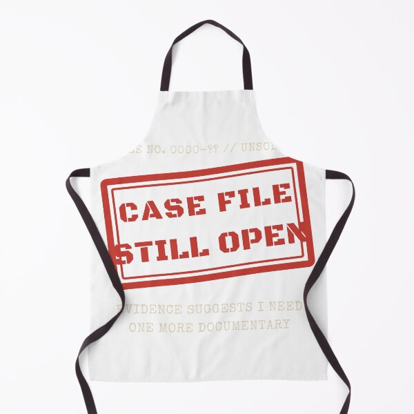 Item preview, Case File Still Open Unsolved Mystery Stamp designed and sold by Night Owl Prints.