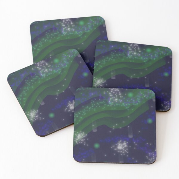 Item preview, Magical Aurora Borealis - Dreamy Night Sky with Lanterns designed and sold by AWADHESH  CHAURASIA.