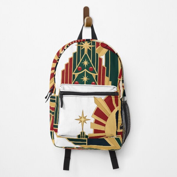 Item preview, Art Deco Nutcracker Soldier Christmas Gold and Red designed and sold by codex401.