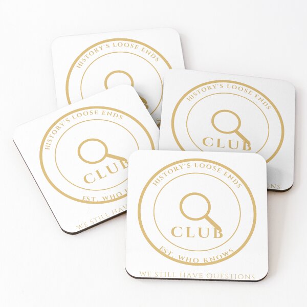 Item preview, History's Loose Ends Club Badge designed and sold by Night Owl Prints.