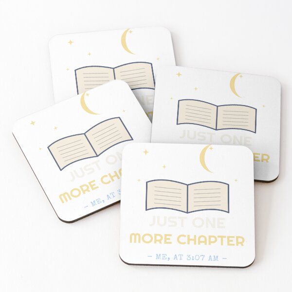 Item preview, Just One More Chapter 3AM Night Reader designed and sold by Night Owl Prints.
