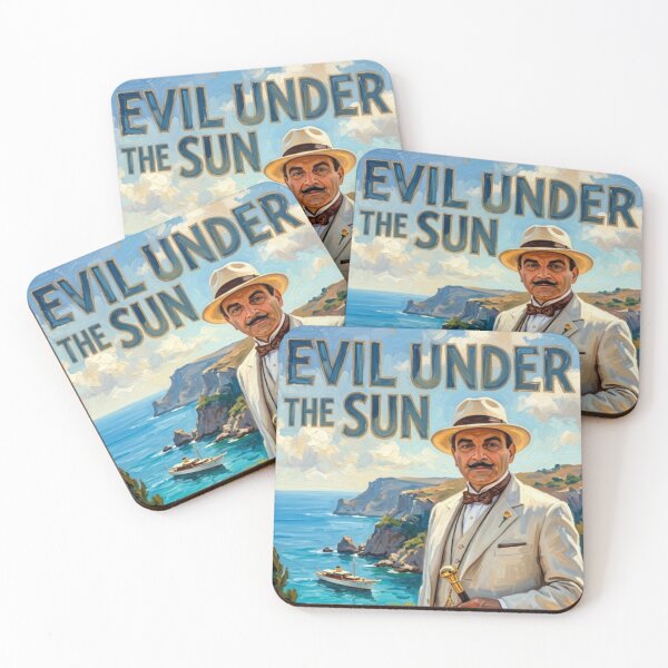 Item preview, Evil Under the Sun Mystery Fine Art Tribute designed and sold by Art's Diner.