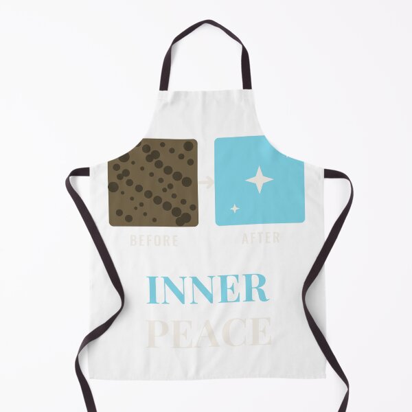 Item preview, Antes y después de la limpieza a presión para la paz interior designed and sold by Night Owl Prints.