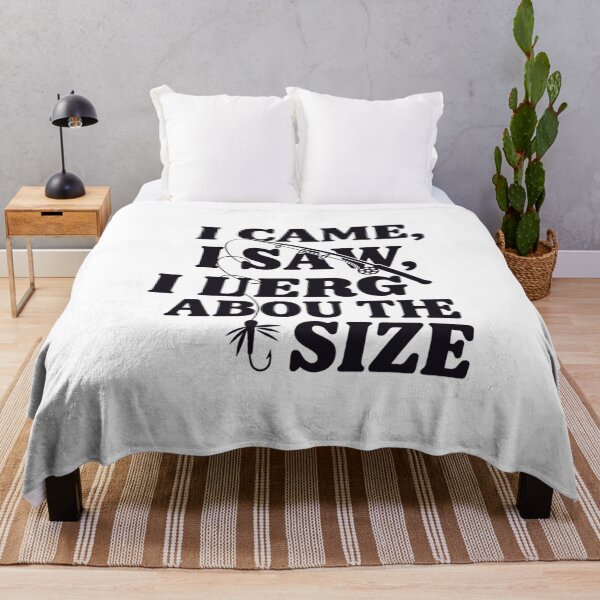 Item preview, I Came, I Saw, I Lied About the Size, Funny Fishing designed and sold by CloudyPress.