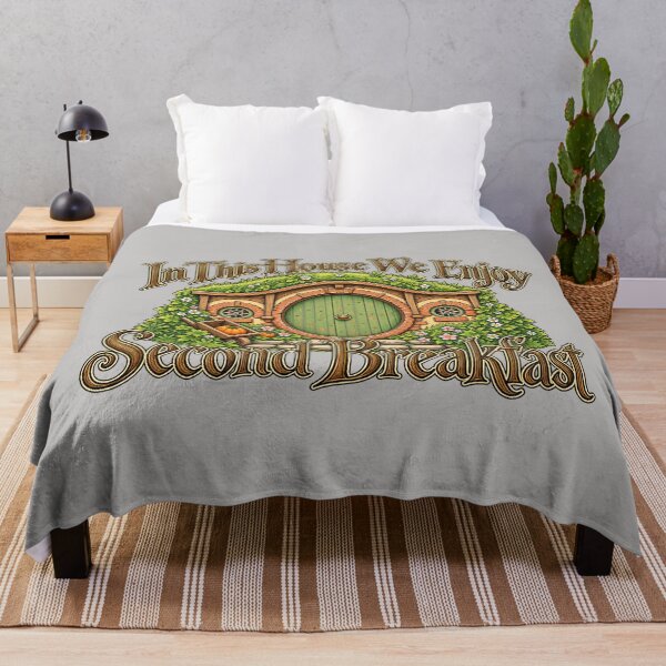 Item preview, Lord Of The Rings - In This House We Enjoy Second Breakfast designed and sold by Presents For The Dead.