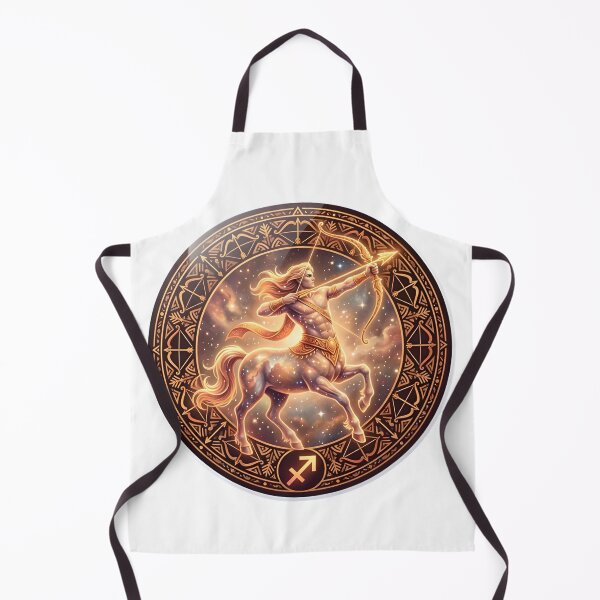 Item preview, Sagittarius Centaur Archer Cosmic Zodiac Mandala designed and sold by Zodiac Celestial Art.