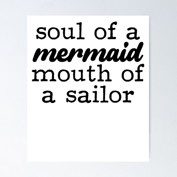 Item preview, Soul of a mermaid mouth of a sailor designed and sold by kamrankhan.