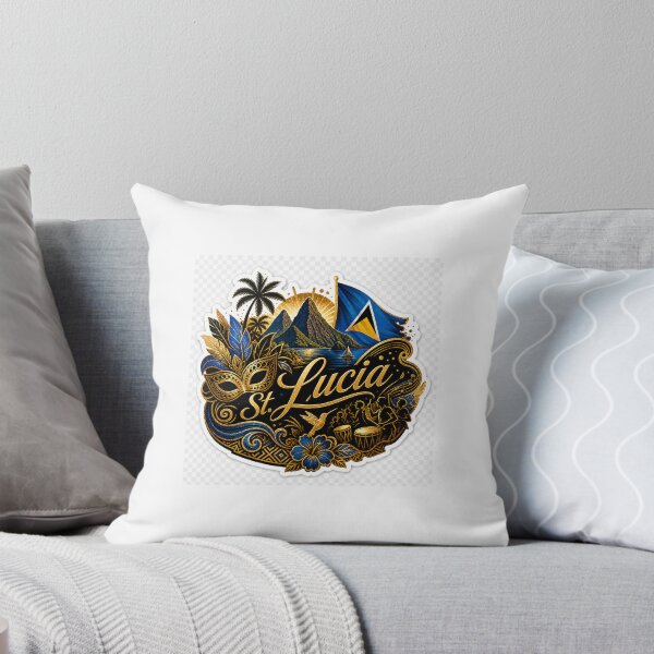 Item preview, Luxury St. Lucia Carnival Sticker designed and sold by NikkiLeeCustom.
