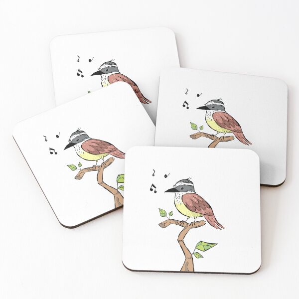Item preview, Venezuelan Christ's Breeding Ground Tropical Bird Illustration designed and sold by Luigio ART.