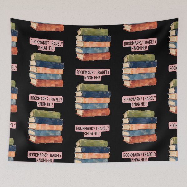 Item preview, Bookmark I Barely Know Her - Funny Book Pun designed and sold by ZenReiArt.