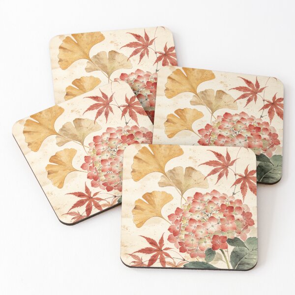 Item preview, Autumn Herbarium on Aged Paper designed and sold by EduMaru_Arts.