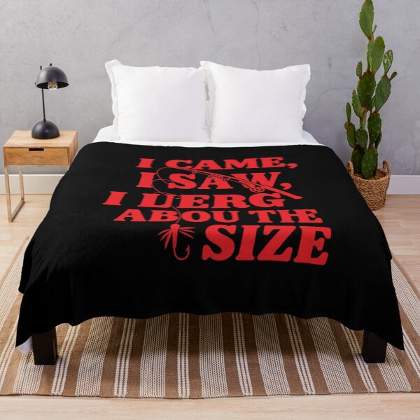 Item preview, I Came, I Saw, I Lied About the Size, Funny Fishing designed and sold by CloudyPress.