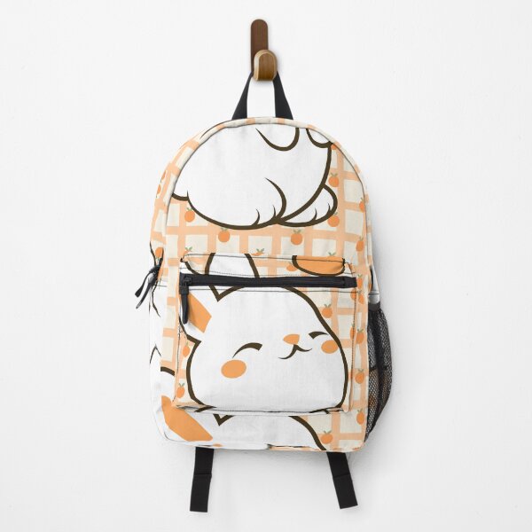 Item preview, Cute Orange Bunny Kawaii Aesthetic Orange Pattern designed and sold by ArtsbyJazzi.