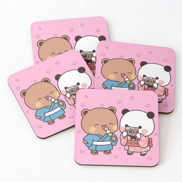 Item preview, Bubu and Dudu dressed in Japanese costumes designed and sold by YChangShop.