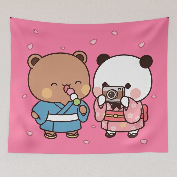 Item preview, Bubu and Dudu dressed in Japanese costumes designed and sold by YChangShop.