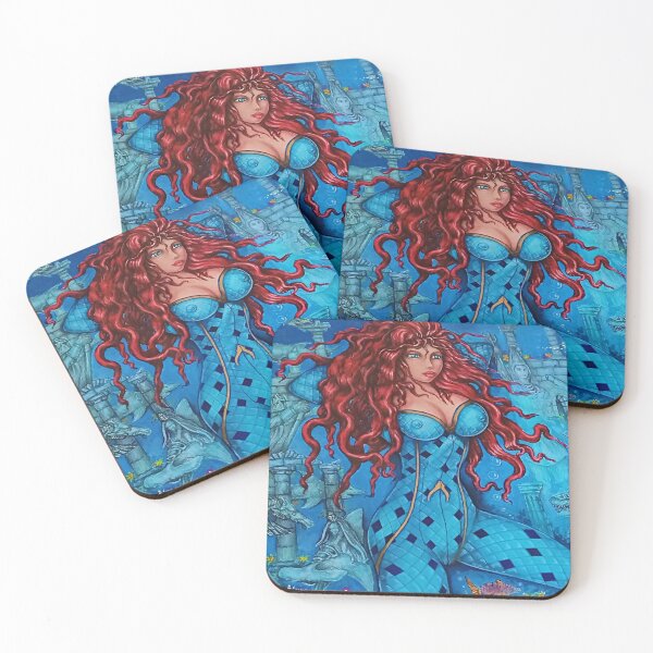 Item preview, AQUA AMAZON in ATLANTIS - UNIQUE EVER designed and sold by PIANGELO.