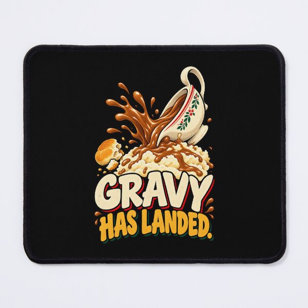 Item preview, Funny Thanksgiving Food - Gravy Has Landed designed and sold by MOTIFOLK.