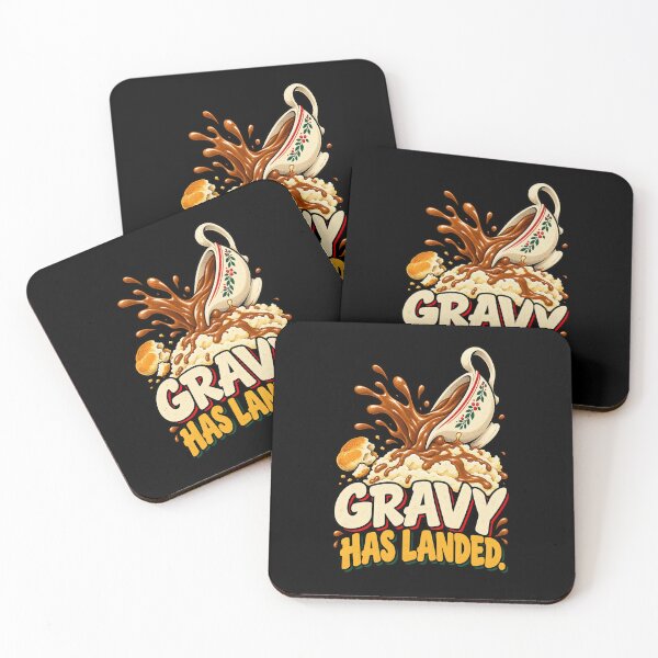 Item preview, Funny Thanksgiving Food - Gravy Has Landed designed and sold by MOTIFOLK.