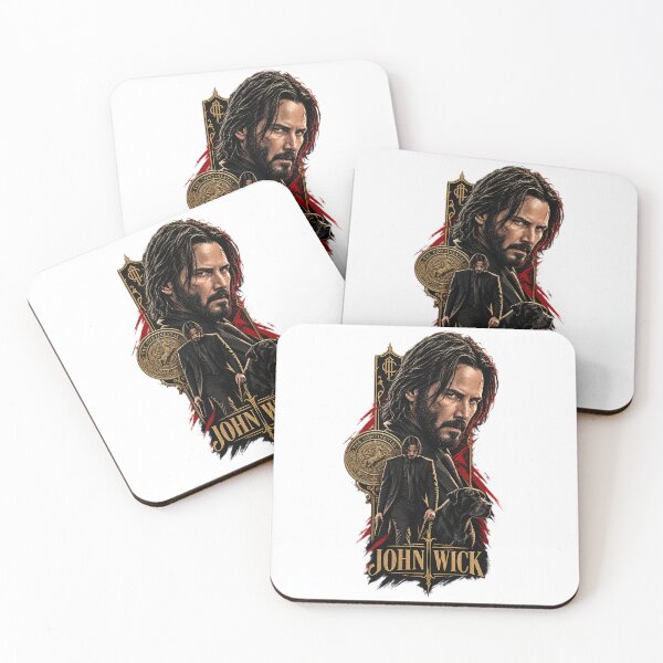 Item preview, John Wick Keanu Reeves Continental Tribute Art designed and sold by Fashvora.