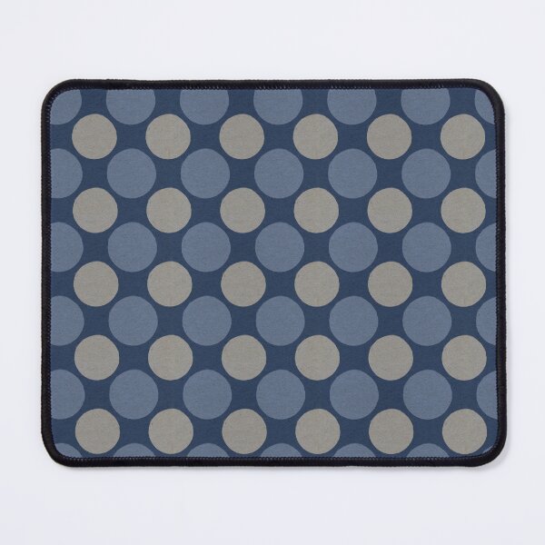 Item preview, Retro Blue Navy Polka Dots Spots Vintage Whimsy designed and sold by Chatula Print Studio.