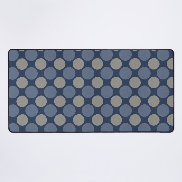 Item preview, Retro Blue Navy Polka Dots Spots Vintage Whimsy designed and sold by Chatula Print Studio.