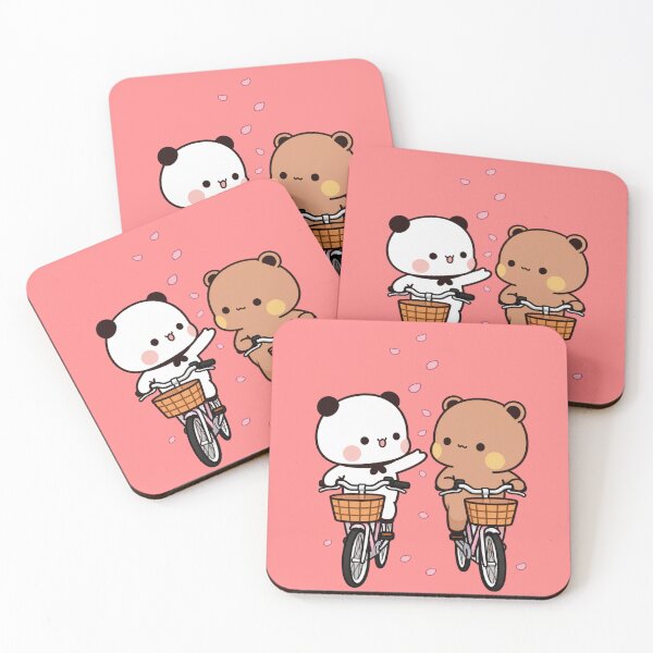 Item preview, Bubu and Dudu riding bicycles designed and sold by JarquinDD.