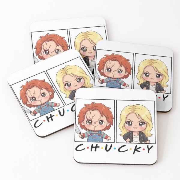 Item preview, Chucky and Tiffany Halloween designed and sold by LadyCartoon.