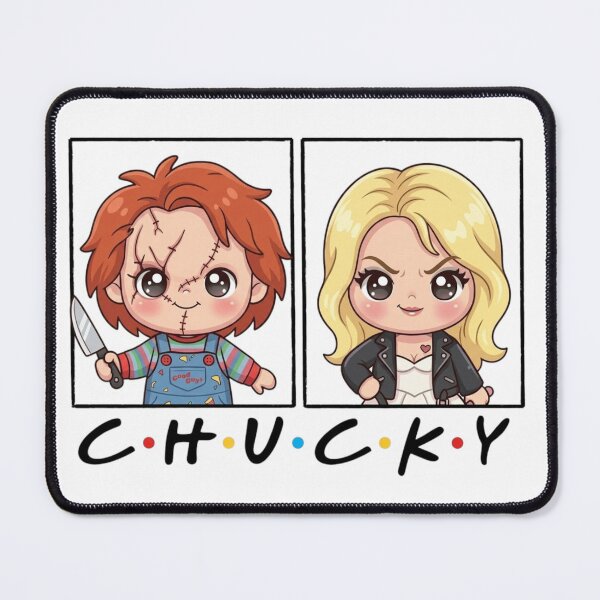 Item preview, Chucky and Tiffany Halloween designed and sold by LadyCartoon.