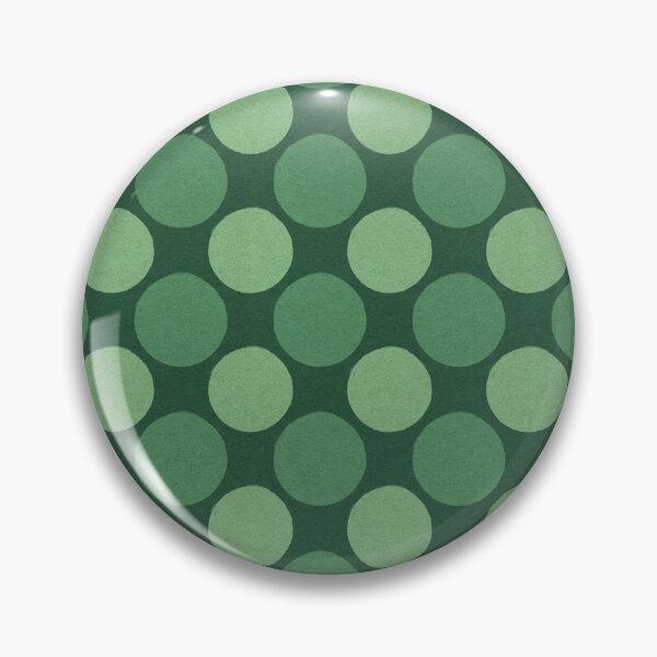 Item preview, Retro Green Navy Polka Dots Spots Vintage Whimsy designed and sold by Chatula Print Studio.