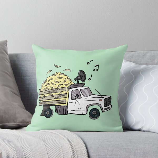 Item preview, Venezuelan Banana Truck Retro Illustration designed and sold by Luigio ART.