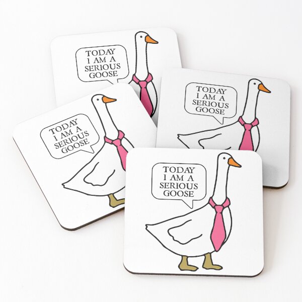 Item preview, today i am a serious goose  designed and sold by Borublue.