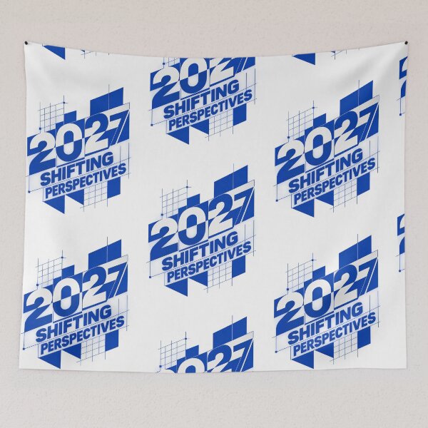 Item preview, 2027 Shifting Perspectives - Brutalist Architectural Typography Vector Design    designed and sold by Nubian Style.