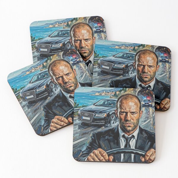 Item preview, The Transporter Action Thriller Fine Art Tribute designed and sold by Art's Diner.