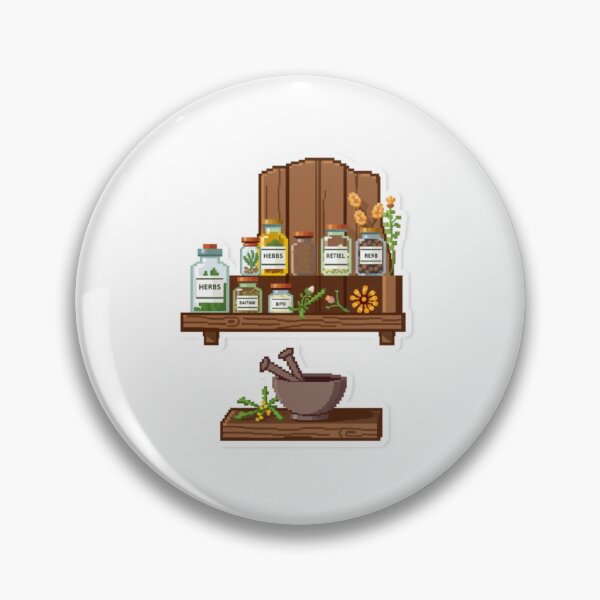 Item preview, Tiny Herb Apothecary Shelf designed and sold by One More Run.