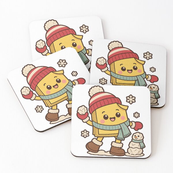 Item preview, Cute Sticky Notes Winter – Kawaii Office Supplies Snowball Fight designed and sold by OMARFIRAS.