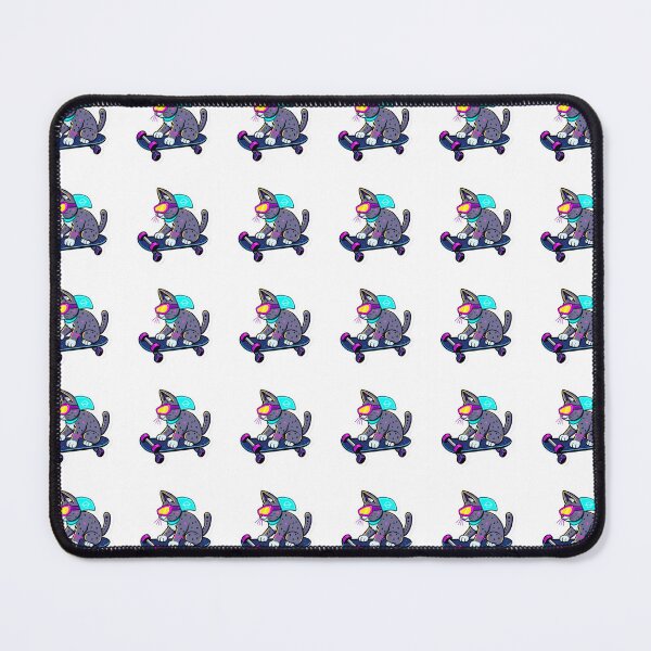 Item preview, Neon Cybercat Skatepark designed and sold by One More Run.