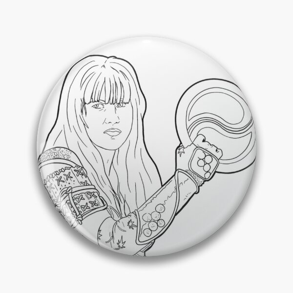 Item preview, Xena, la princesa guerrera samurái designed and sold by Noshms.