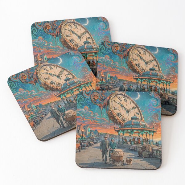 Item preview, The Melting Hour on the Promenade designed and sold by AURARED,GALLERY.