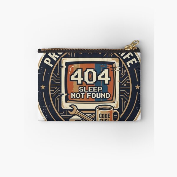 Item preview, 404 Sleep Not Found Funny Coder Programmer Gamer Retro Tech Shirt designed and sold by abdoreds.