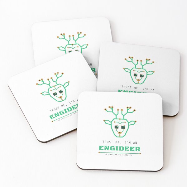 Item preview, Trust Me, I'm an Engideer - Circuit Board Deer designed and sold by SailWolf--.